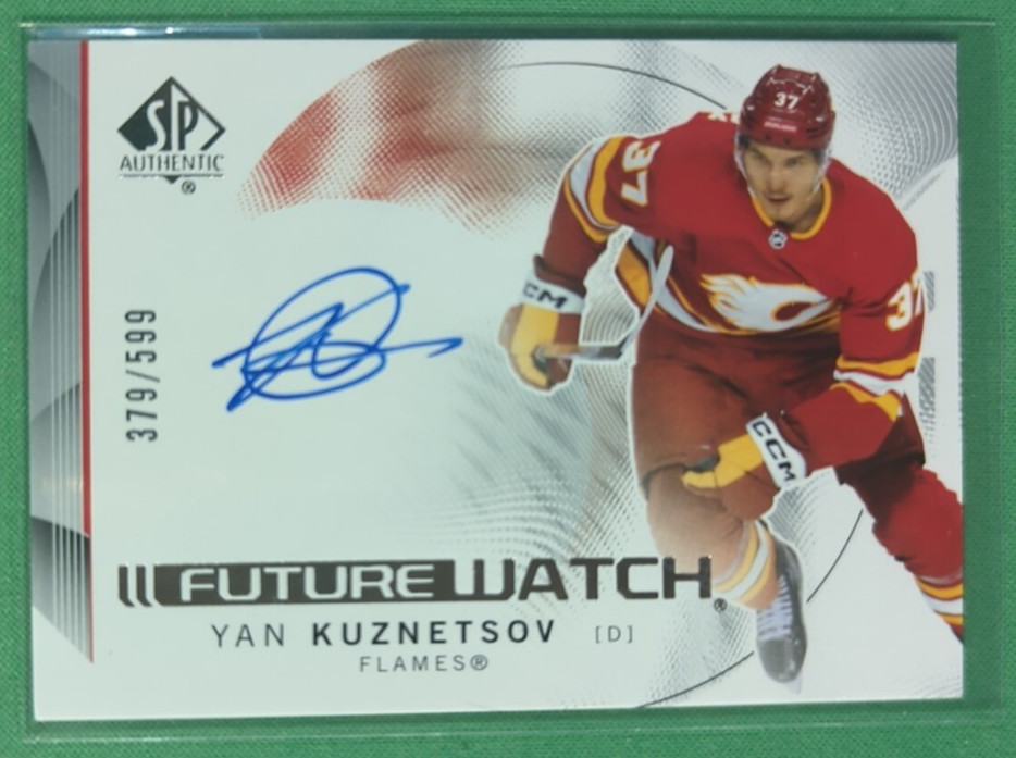 2024-25 SP Authentic Yan Kuznetsov #135 RC Future Watch Auto Autograph /599