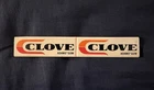 Vintage Clove Adams Gum Tin Store Display Rack Insert Advertising Sign Rare