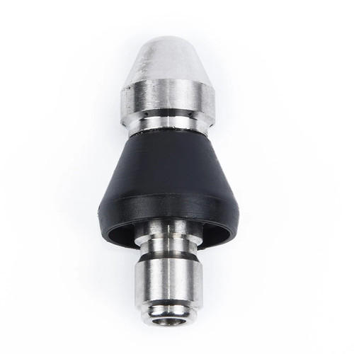 Ugello scarico 3/8" pulizia tubi fogna 1 anteriore 6 getti posteriori idropulitrice alta pressione