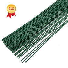 200 Pcs Floral Stem Wire,22 Gauge 16 Inch Stems for Flower...