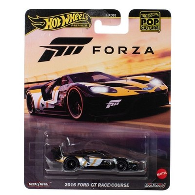 Hot Wheels 2025 コンベンションカー　pop race 1/64 Hot Wheels Premium 2025 Pop Culture Forza 2016 Ford GT Race/Course