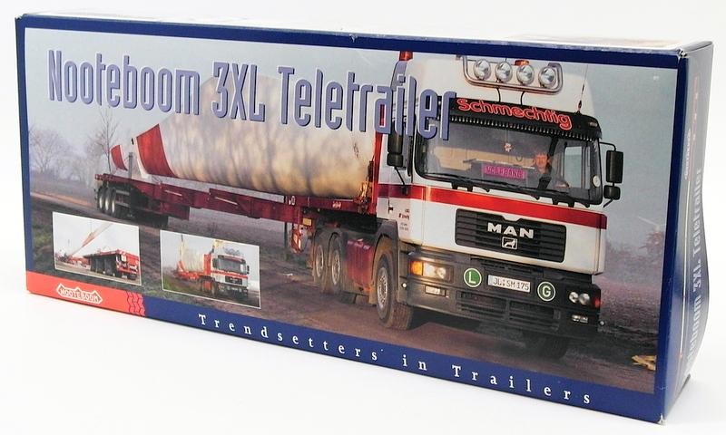 Mercedes Benz Actros Nooteboom – Conrad 66139, Miniature Camion, Neuve En Boîte