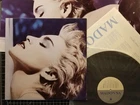 MADONNA True Blue LP 1986 VG+ w/ POSTER & INNER Vinyl 1ST PRESS Richard Marx