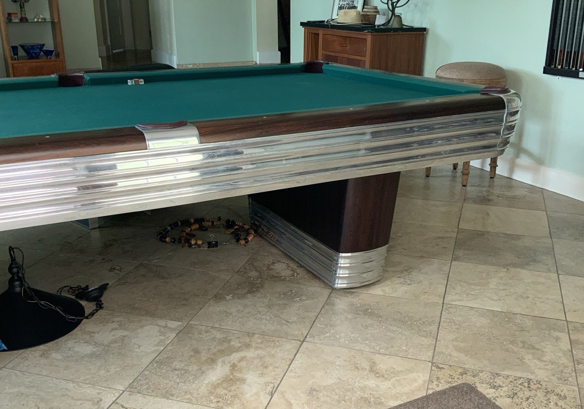Rare Vintage 1940 's Brunswick Centennial Pool Table | eBay
