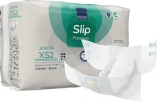 Abena Hypoallergenic Slip Junior Incontinence Briefs Level 2 - X-Small 32 PCS
