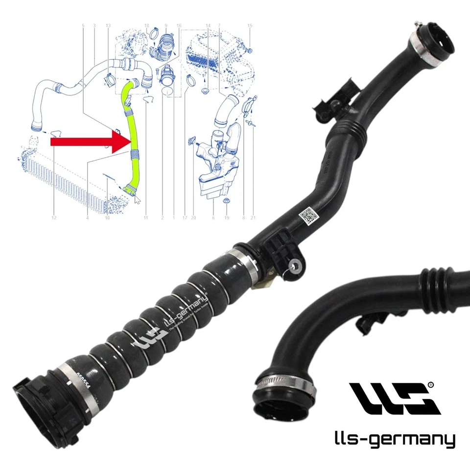 Durite turbo LLS® pour RENAULT Laguna III Grandtour 1.5 dCi 8200852008