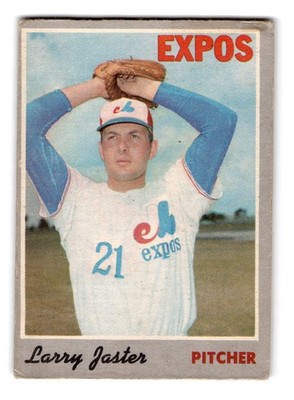 1970 O-Pee-Chee #124 Larry Jaster Montreal Expos