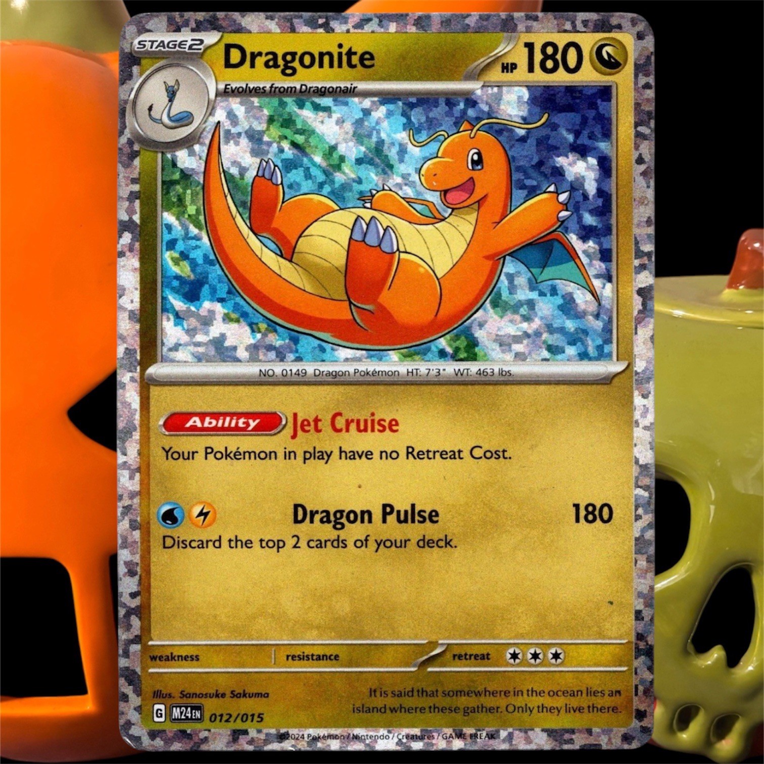 Dragonite Holo Promo McDonald's Promos 2024 012/015 NM