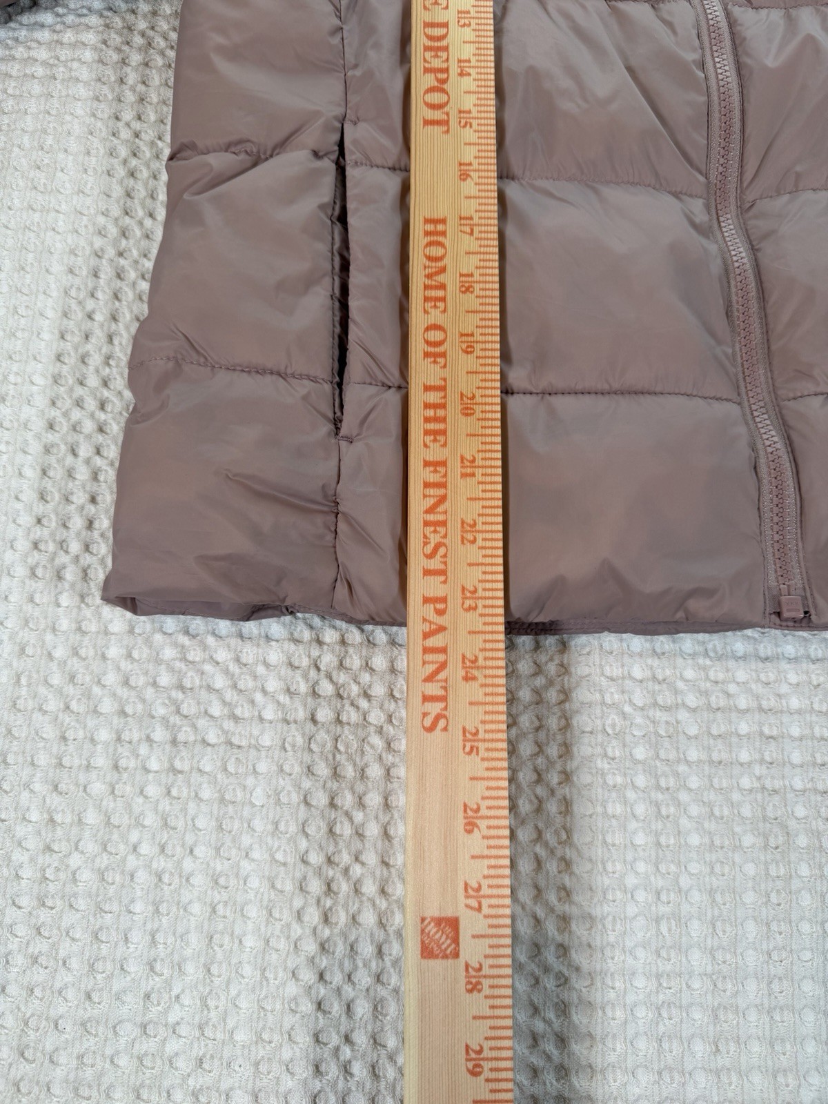 GAP ColdControl Puffer Jacket Women’s Small Taupe… - image 4