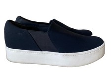 Vince Warren Platform Slip-On Sneaker 9M / EU 40 Black Textile Sneakers Shoes
