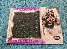 2015 Topps Inception Rookie Patch Bryce Petty New York Jets 19/75