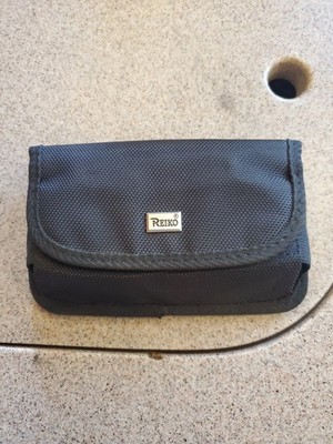 Reiko Black Phone Case with Clip