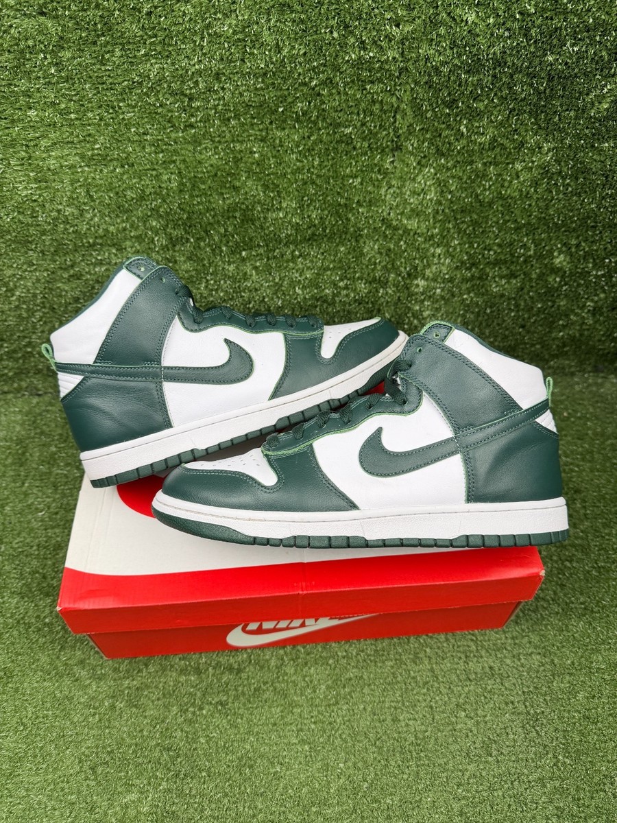 Size 9.5 - Nike Dunk SP High Spartan Green 194500694835| eBay