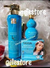 3pc. Lait snapchat Diamant blue lotion, serum and exfoliating soap.  