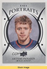 2018-19 Upper Deck UD Portraits Artemi Panarin #P-21 READ kr0