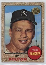 2001 Topps Archives Jim Bouton #344 l5x