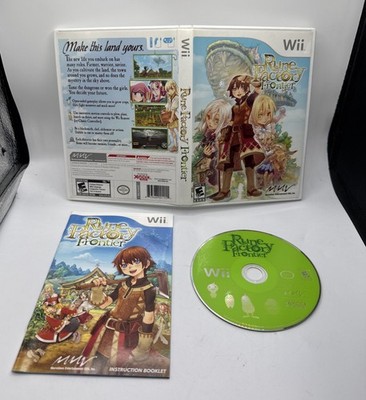 Rune Factory: Frontier (Nintendo Wii 2009) CIB Tested & Working XSeeD