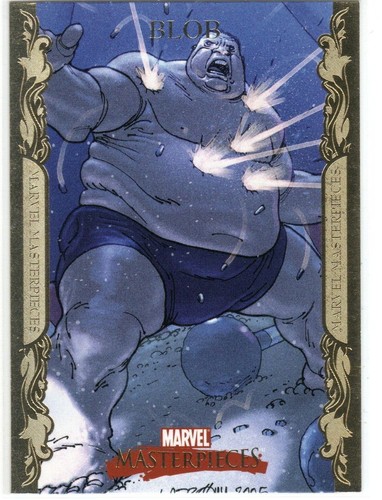 2007 SkyBox / Upper Deck Marvel Masterpieces Gold Parallel # 13 Blob