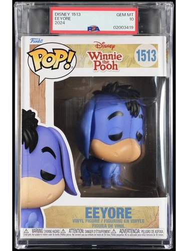 Eeyore Disney Winnie the Pooh 1513 Funko Pop! PSA 10 GEM MINT