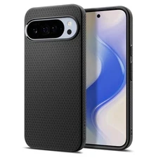 for Pixel 10/10 Pro Case, Liquid Air (2025) - Matte Black, Military-Grade Protec