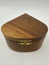 Antica scatola portagioie Hudson legno funzionante anni 50 in ottime condizioni