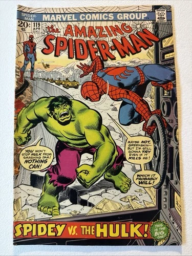 The Amazing Spider-Man 119 1973 VG