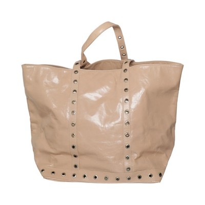 Vanessabruno, Handtasche, Le Cabas, Damen, Leder, Beige, Einfarbig, 34, 12 #GRE