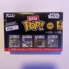 Funko Bitty Pop Star Wars 4 Pack - Han Solo In Carbonite CHASE RARE 1/6