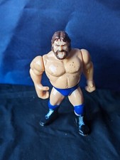1991 Hacksaw Jim Duggan HASBRO Figure Series 2 WWE WWF Wrestling WCW VINTAGE