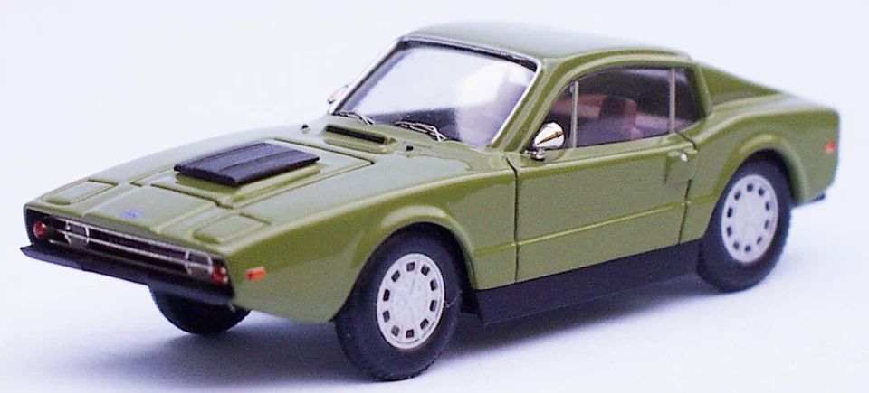 TIN WIZARD 1970 Saab Sonett III grün emerald 1/43 Zinnlegierung Fertigmodell