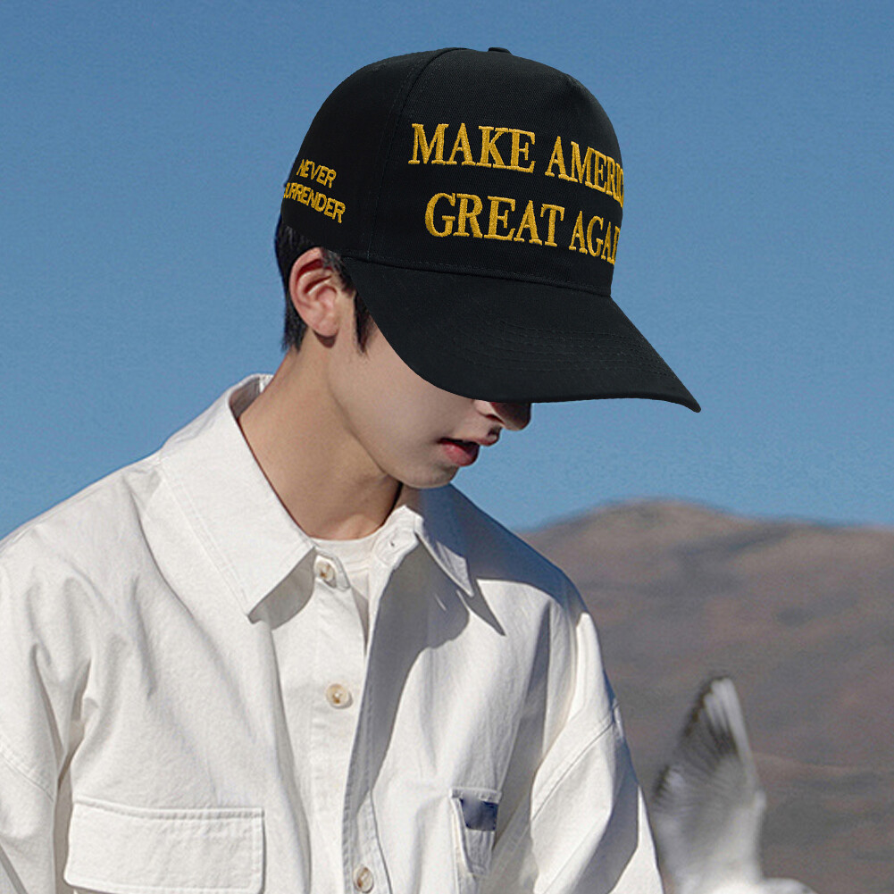 APL Cappello MAGA Trump Hat più comodo Make America Great Again cappello per sport all'aria aperta