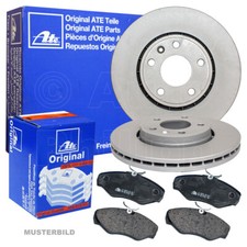 ATE Bremsscheiben Ø280 belüftet + Bremsbeläge vorne für NISSAN X-TRAIL T30