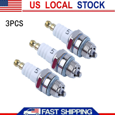 3X Spark Plug For Stihl 024 026 029 MS240 MS260 MS290 HS81T RCJ6Y Chainsaw Part