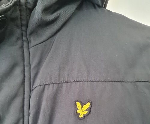 Lyle And Scott Junior Hooded Jacket Black 10/11 Years Boys Jacket RRP £75 - Picture 8 of 8