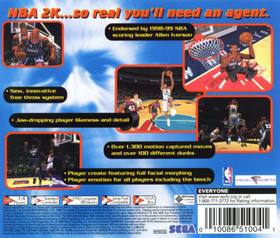 Sega Sports NBA 2K (Sega Dreamcast) Disc Only Tested and Working!