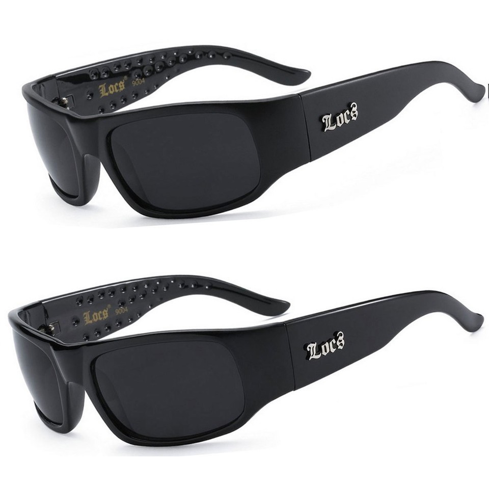 Rétro Locs Autentico Cholo Motociclista Occhiali Da Sole Og - Foto 3