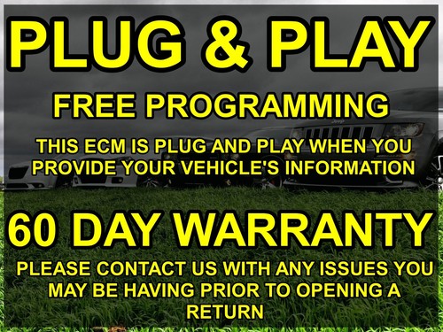 PROGRAMMED PLUG & PLAY 13 Caravan Town&Country 3.6L ECM 68161510AE 510 PROG 2736 - Picture 3 of 7