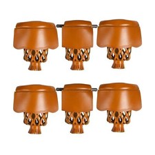 Collapsar Pool Table Pockets,Leatherette Billiard Pockets Set of 6,Replacemen...