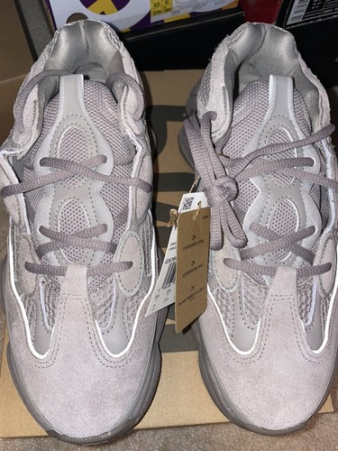 gray yeezys 500