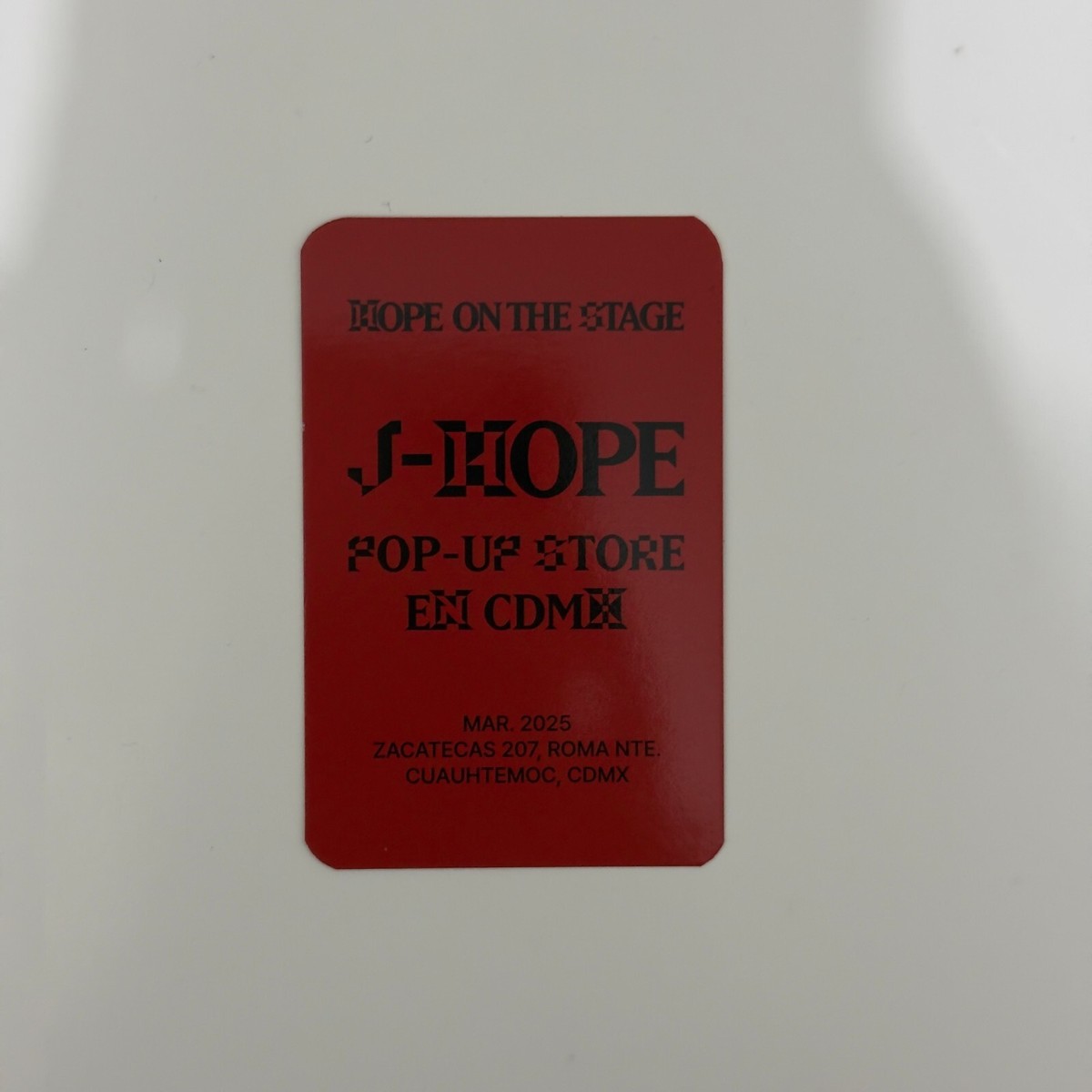 BTS hope on the stage メキシコ 限定 トレカ 2 j )⁷ on X: 