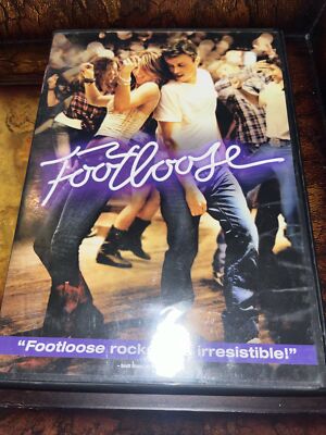 Footloose DVD Movie Dancing Action Love Classic Movie Disc With Case