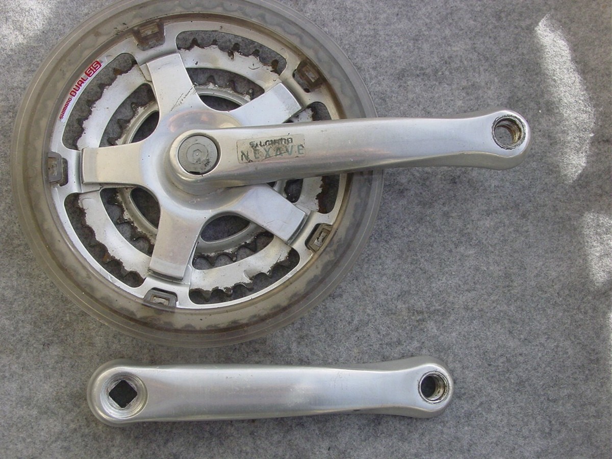 シマノSHIMANO 301 TOURNEY TY MTB CRANKSET 181.5 MM Q-FACTOR 3X8/7/6s