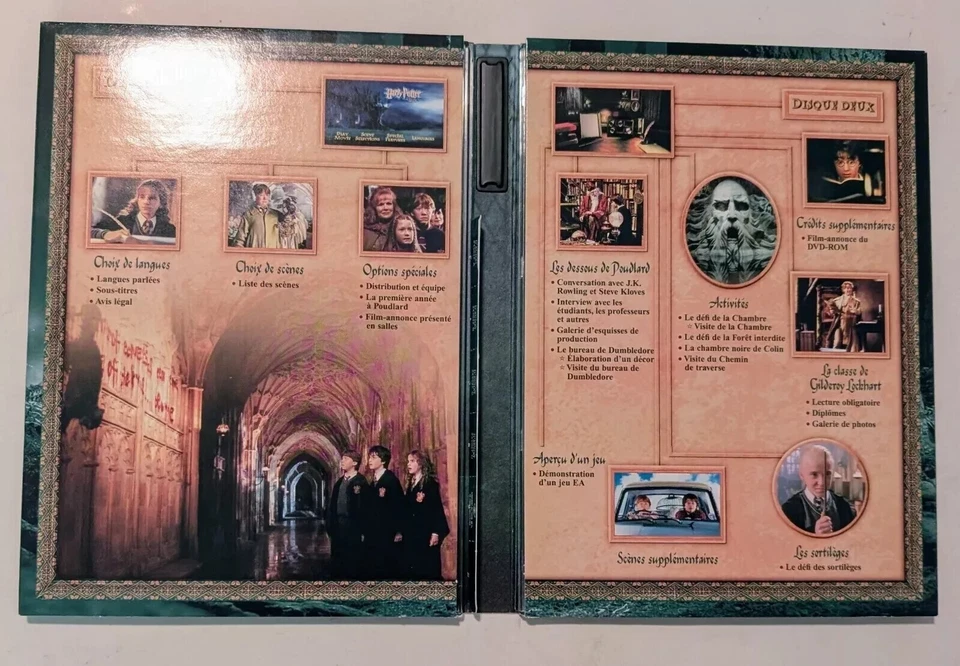 Harry Potter and the Chamber of Secrets - Full Screen (2002) - FR-EN- 2x DVD - Image 4 of 4