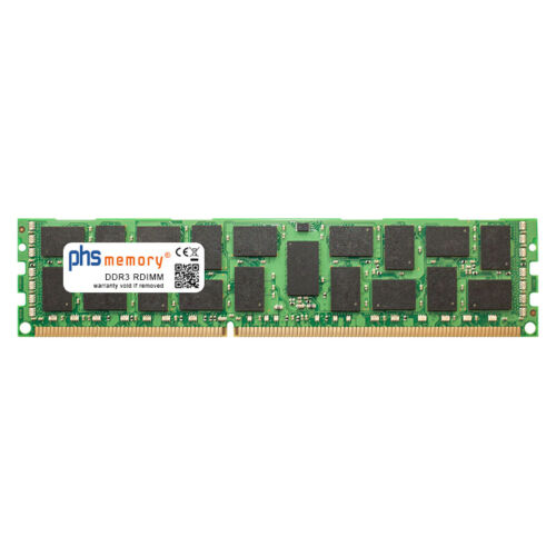 16 GB RAM DDR3 adecuado para servidor HP ProLiant ML150 Gen6 (G6) RDIMM 1333 MHz - Imagen 1 de 1