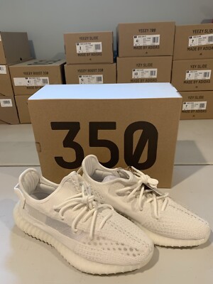 Adidas Yeezy Boost 350 V2  Bone White HQ6316 Men s Size 10