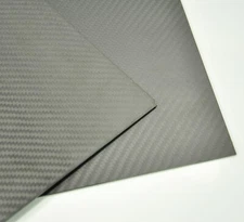 1PC Carbon Fiber Plate Sheet 100*250*1.6mm / 100*250*2.0mm 3K Matte