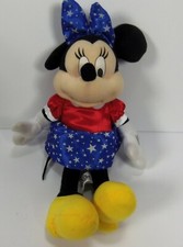 Disney Minnie Mouse Bean Bag Plush Doll Toy 13" Soft Stuffed by Toy Factory