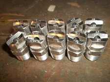 LOT OF 10 SPRAYING SYSTEMS VEEJET H3/8USS STAINLESS SPRAY NOZZLES 50/50 BIN154 