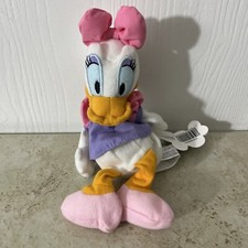 Disney Mouseketoys 9" Mini Bean Bag DAISY DUCK NWT