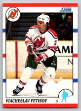 1990-91 Score - Viacheslav Fetisov #62 (RC)